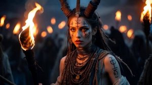 Вечерний обряд: тайны света и тьмы 🔥🌙