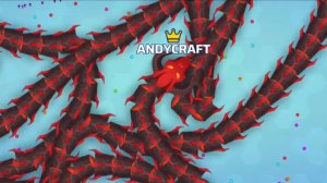 Дракон ЭндиКрафта в Snake.io.