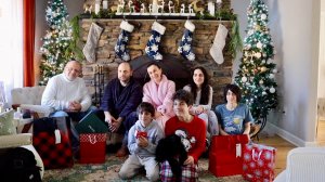 Наше Рождественское Утро Посему Сердилась на Дела Мороза Праздничный Ужин