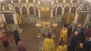 Запись трансляции 27 декабря 17:00. Всенощное бдение