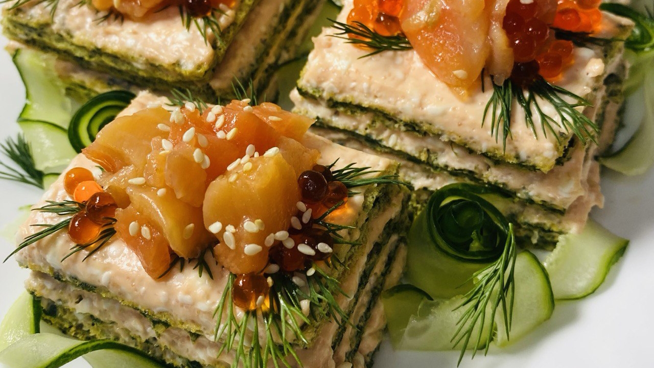 Закуска на праздничный стол к Новому Году   27-12-2025 смотреть онлайн