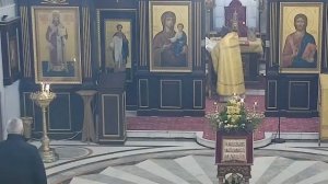 27.12.2025 Божественная Литургия. Суббота. Седмица 29-я по Пятидесятнице.