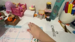 Уборка в домике Алисы //кукольный домик