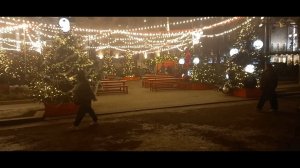 Москва новогодняя 2025-2026 Тверской Бульвар