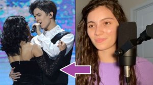 АМЕРИКАНКА СМОТРИТ ДИМАША _ РЕАКЦИЯ С ПЕРЕВОДОМ