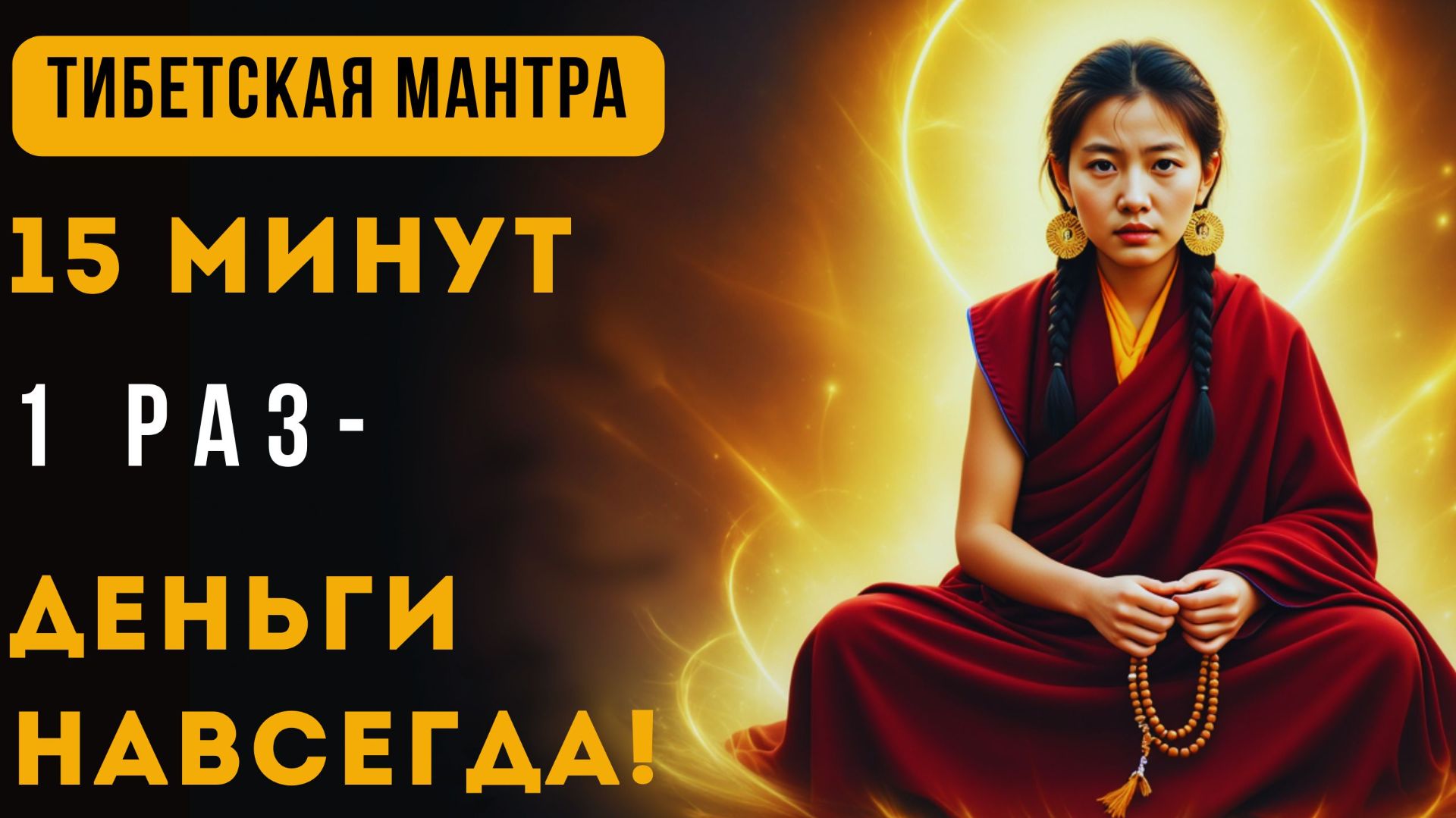 Повтори эту мантру 108 раз — денежный канал откроется НАВСЕГДА! Тибетский секрет! смотреть онлайн