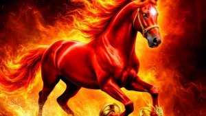 Надежда Меньших  "Мчится Красная Лошадка" (музыка и слова Ирины Скибиной)