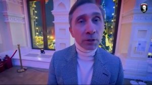 С Новогодними пожеланиями в адрес бригады "Ветераны" Дмитрий Владимирович Грачёв.