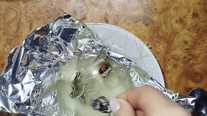 Почистила серебряные украшения!