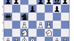 Шахматная ловушка от Михаила Таля_ всего 15 ходов в _Староиндийской защите_