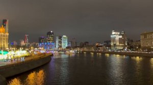 Вечерние прогулки по новогодней Москве