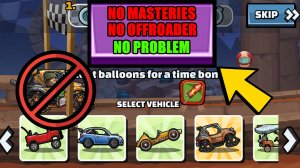 ✅ NO MASTERIES NO PROBLEM 💯 (Race, Rocket, Repeat) - Hill Climb Racing 2