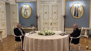 Владимир Путин с Первым Президентом Казахстана Нурсултаном Назарбаевым, Кремль, 27 декабря 2025 года