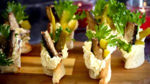 ТАК БУТЕРБРОДЫ СО ШПРОТАМИ ВЫ ТОЧНО ЕЩЁ НЕ ГОТОВИЛИ! НОВАЯ подача - Праздничная Закуска 2026 на Стол