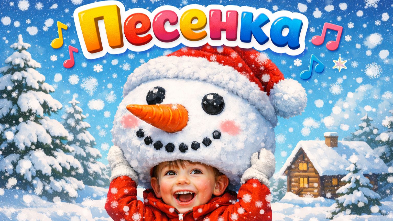 ЗИМНЯЯ ДЕТСКАЯ ПЕСЕНКА. НОВОГОДНИЕ ПЕСЕНКИ ДЛЯ ДЕТЕЙ смотреть онлайн