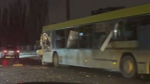 В Киеве взорвался пассажирский автобус