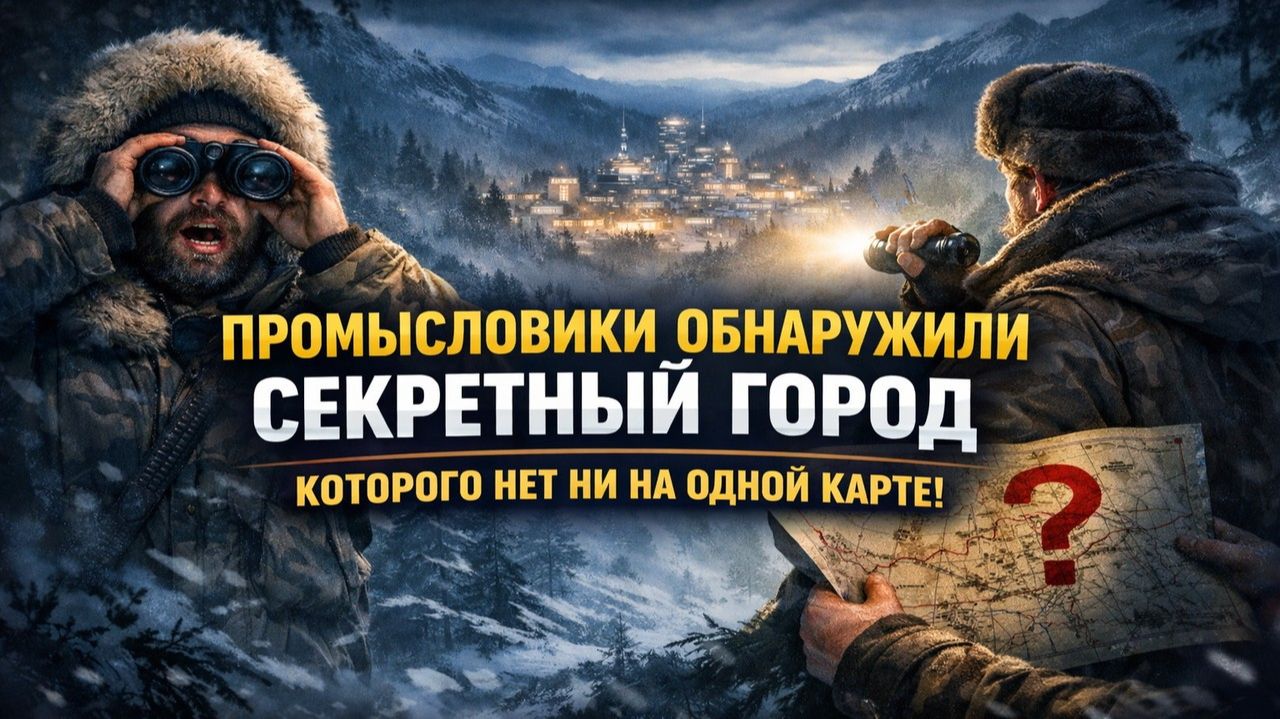 Промысловики случайно нашли СЕКРЕТНЫЙ ГОРОД СССР в тайге — его нет ни на одной карте. Что мы увидели смотреть онлайн