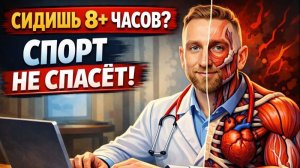 Как сидячий образ жизни ломает метаболизм