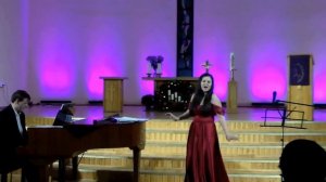 Елизавета Бородина сопрано.Мы на лодочке катались