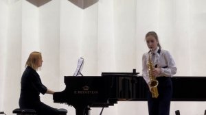 А.Пьяцолла «Либертанго» Дарья Рахимова саксофон 5 класс