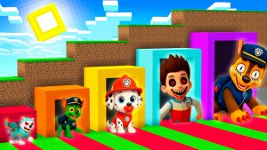 НАШЕЛ УКРАДИ ЩЕНЯЧИЙ ПАТРУЛЬ ПОРТАЛ РАЙДЕР в МАЙНКРАФТ PAW PATROL МУЛЬТИК