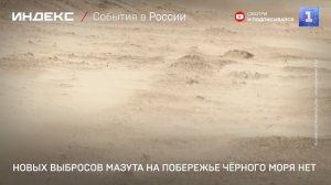 Новых выбросов мазута на побережье Чёрного моря нет