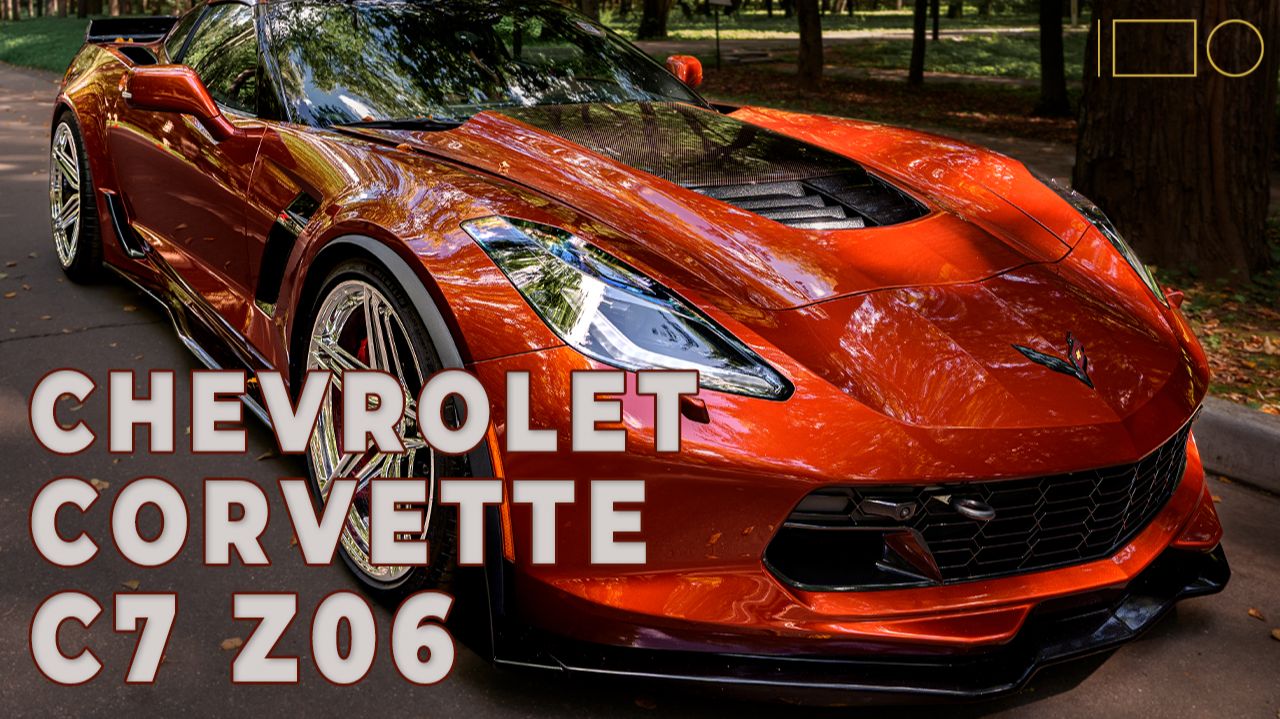 Chevrolet Corvette C7 Z06 — видеосъёмка премиального спорткара | TrendFrame 4K
