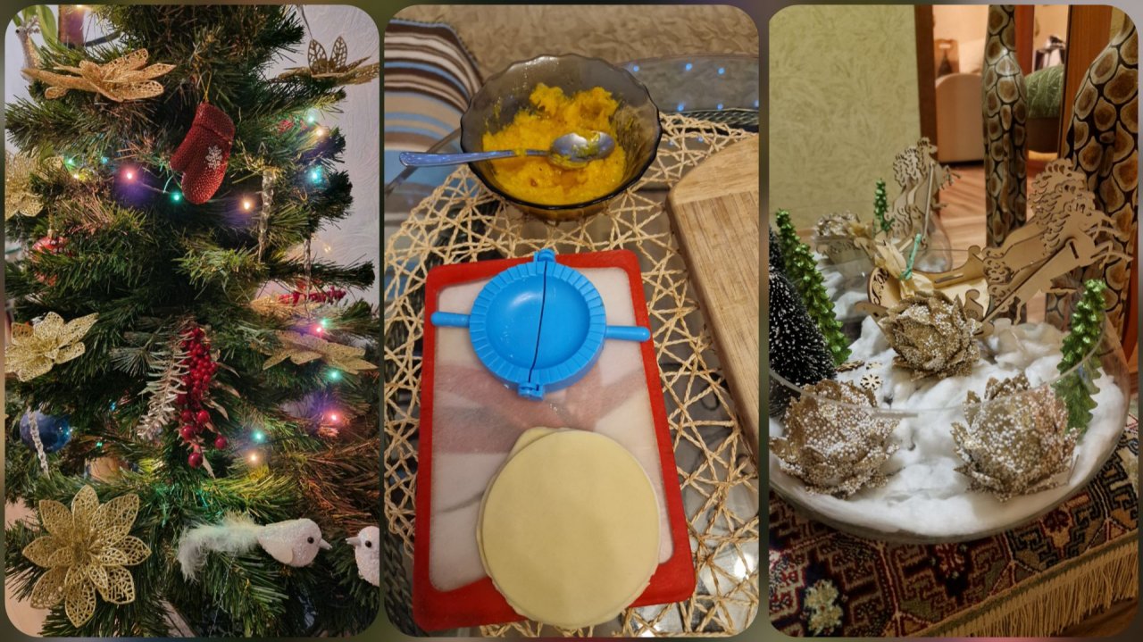 Ёлка, миниатюра, пельмени, к встрече Нового года готова) смотреть онлайн