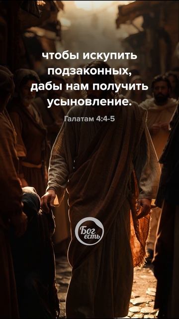 Галатам 4:4-5 смотреть онлайн