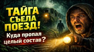 Тайга съела поезд состав из 50 вагонов! Он просто исчез… Тайна поезда, пропавшего в сибирской тайге