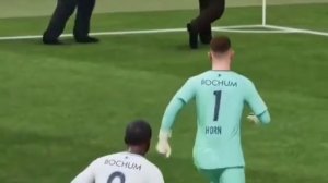 У вратаря зашла ставка.