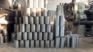 Удивительный процесс изготовления гильз двигателя на местном заводе