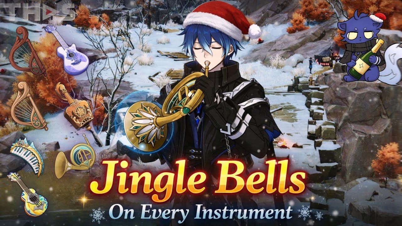 I Played JINGLE BELLS on Every Genshin Instrument