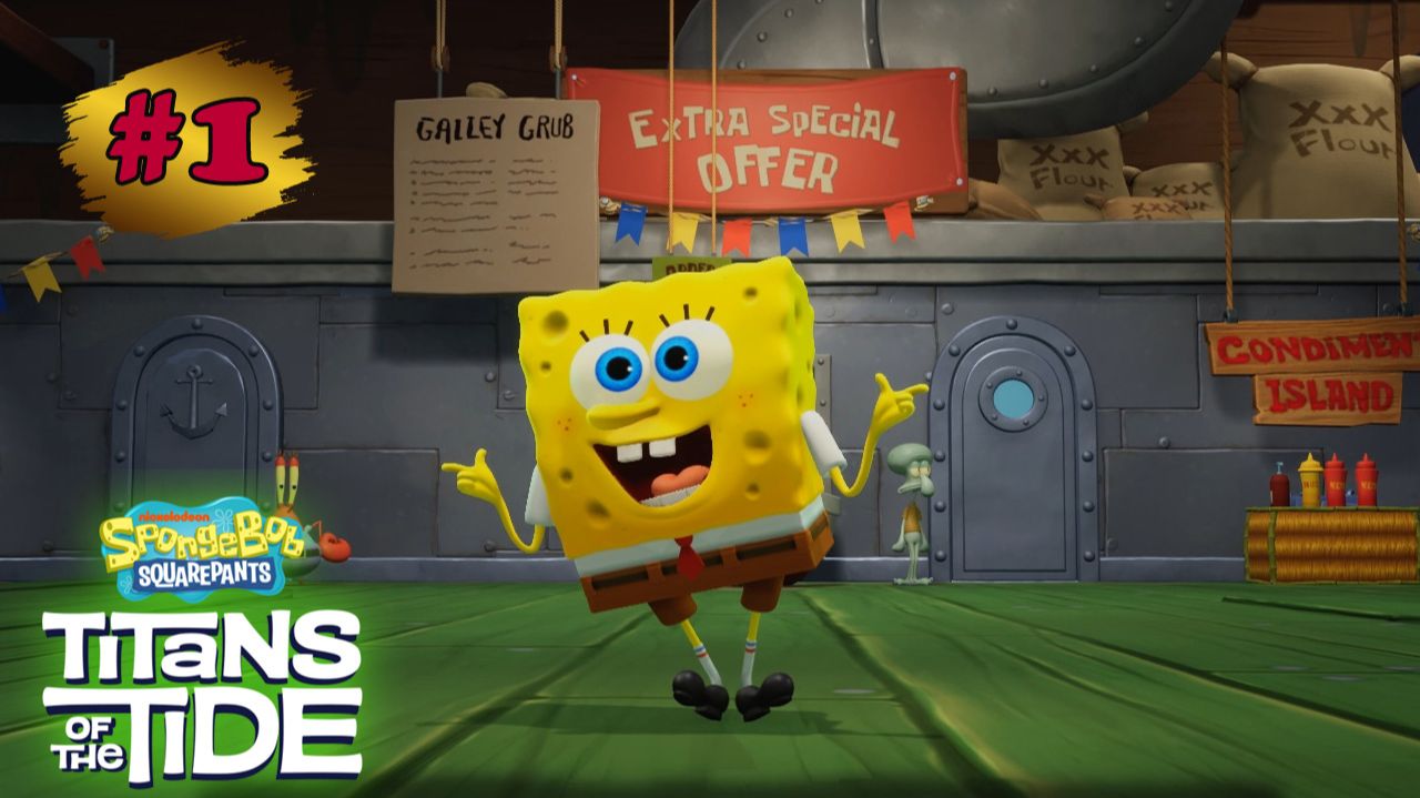 ГУБКА БОБ: ГИГАНТЫ ГЛУБИН #1  ➤ Добраться До Красти Краб смотреть онлайн