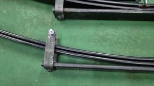 Комплект усиления рессор для автомобиля Соллерс Атлант с двускатными колёсами.