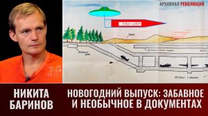 Никита Баринов. Новогодний выпуск: забавное и необычное в документах