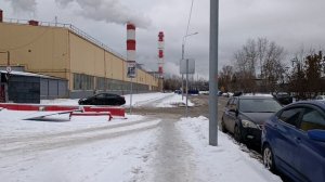 Обход площадки строительства будущего электродепо Бирюлёвское