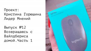 Возвращаюсь с Вайлдбериса домой • Часть 1 • Выпуск №12 • Проект: Кристина Горюшина Лидер Мнений