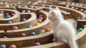 ШАРИКИ КАТЯТСЯ ПО ЛАБИРИНТУ