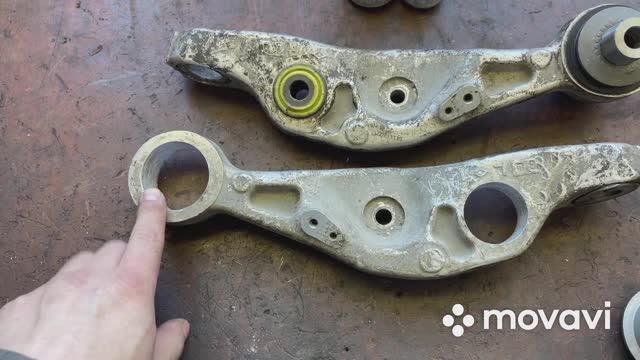 Lexus Ls460 переделка рычагов под сайлентблоки Prado 150