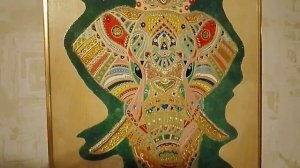 Немного моего хобби картина"Индийские мотивы"