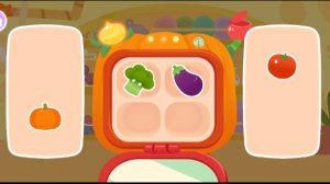 Учим цвета на примере овощей. Развивающий мультик для детей