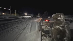 ОЧЕРЕДНАЯ ПОЛОМКА СНЕГОХОДА // НОЧНАЯ ПРОГУЛКА ПО ГЛУХОЙ  ТАЙГЕ // ВЫПУСК 20 //