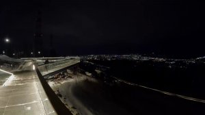 Ветренный вечер на смотровой над Красноярском