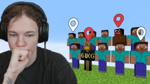 ищу 4 придурков среди всего сервера в майнкрафт)