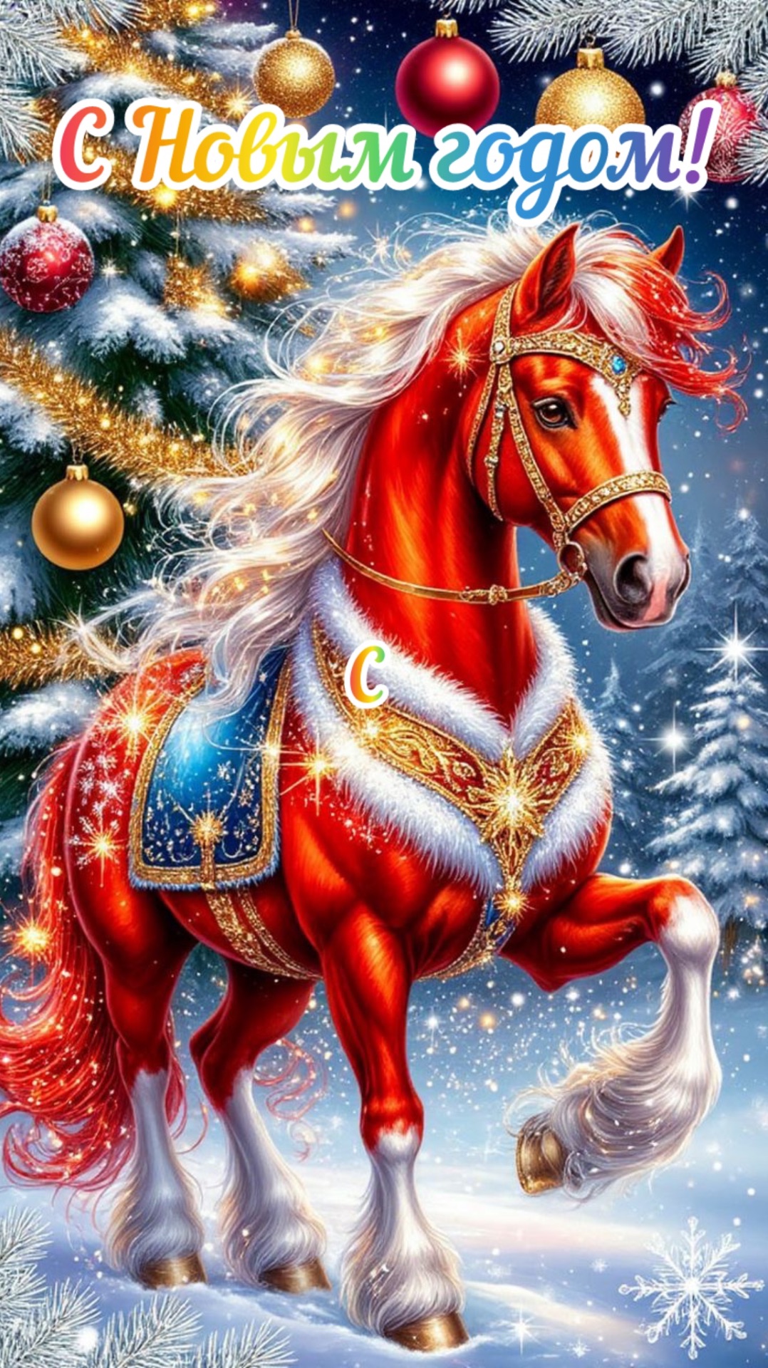 Поздравление С НОВЫМ ГОДОМ #СНовымГодом #НовогоднееПоздравление  #СчастливогоНовогоГода смотреть онлайн