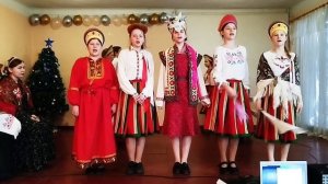Театрализованное представление с элементами обрядового действа "Святки Колядки" клип