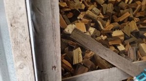 новую кормушку делаем под сало