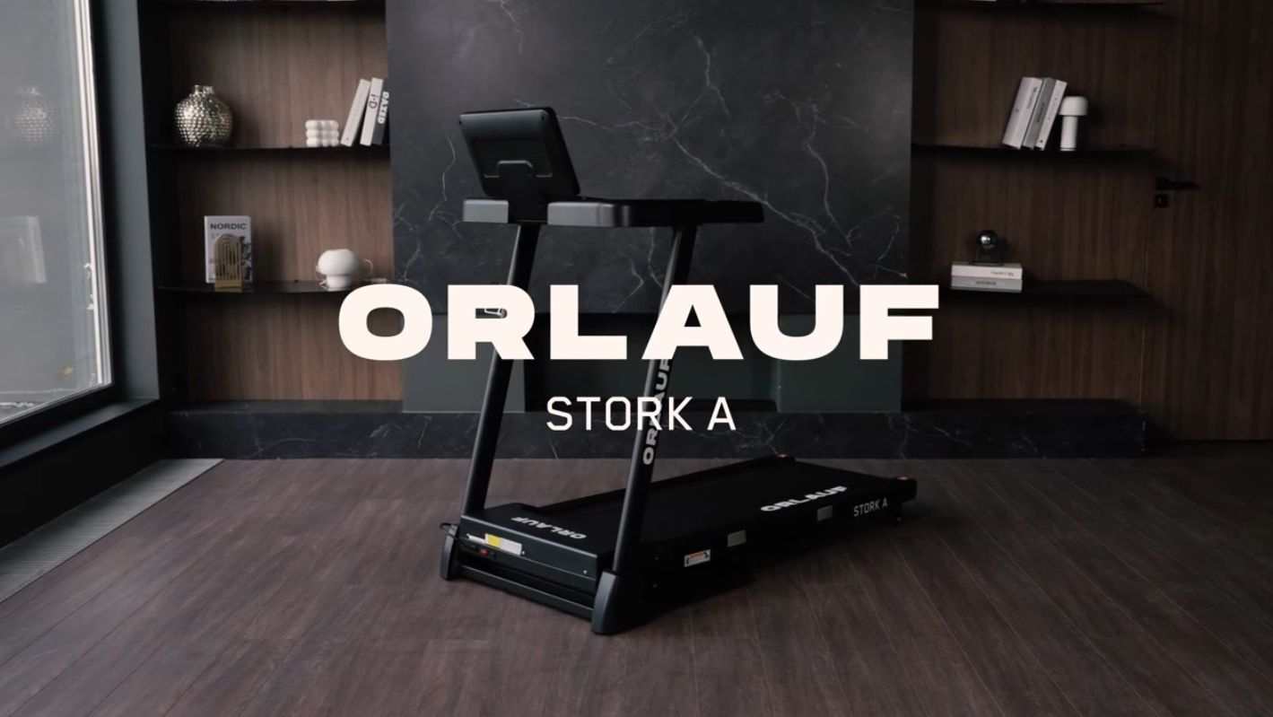 Orlauf Stork A - беговая дорожка сочетающая компактность и эффективность смотреть онлайн