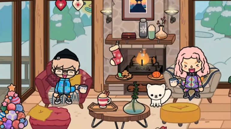 Рождественские семейные игры в Тока Бока Toca Boca ValyaGame/ВаляГейм смотреть онлайн